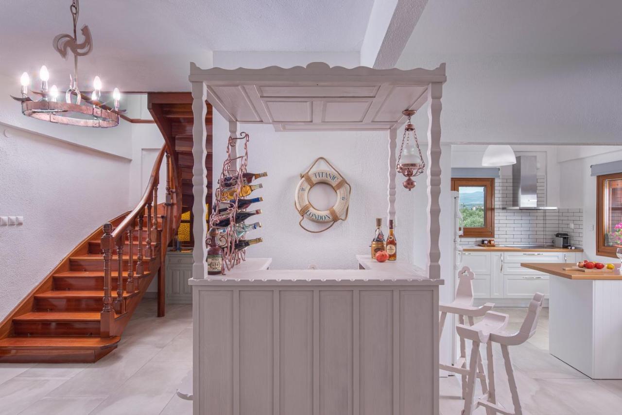 Windmill Villa Kalyves Polygyrou ภายนอก รูปภาพ