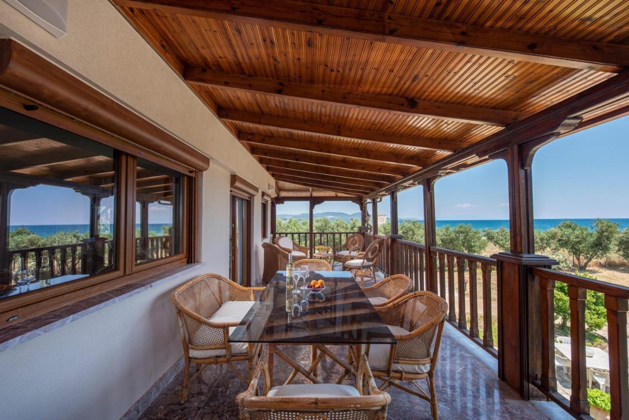 Windmill Villa Kalyves Polygyrou ภายนอก รูปภาพ