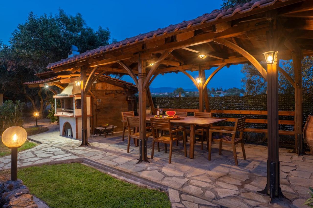 Windmill Villa Kalyves Polygyrou ภายนอก รูปภาพ